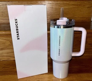 Stanley X Starbucks ROMANTIC OCEAN 40 oz apagador nuevo en caja-en mano-vendedor en Texas - Imagen 1 de 8