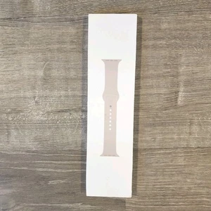 Genuine Apple Watch Sport Band(41mm)Starlight - S/M(Fits 130–180mm wrists) - Zdjęcie 1 z 7