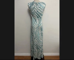 Tommy Bahama Ogee Stones Tropical Maxie Dress Womens Size Small-55” Long - Picture 1 of 8