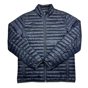 Eddie Bauer Men's 650 Down Packable Microlight Winter Quilted Puffer Jacket Sz M - Picture 1 of 14