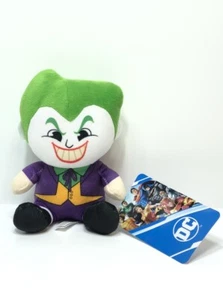 JOKER 7" Big Head Plush JUSTICE LEAGUE DC Comics Toy Factory Batman Chibi New - Picture 1 of 11