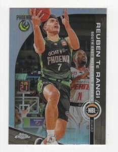 2023/24 TOPPS CHROME NBL BASKETBALL AUSTRALIAN REFRACTOR REUBEN TE RANGI PHOENIX - Picture 1 of 2