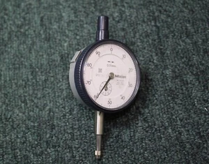 Mitutoyo Metric Dial Indicator .01mm x .1mm range No. 2046S - Picture 1 of 4