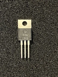 ECG1910 - Voltage Regulator +9V @ 1A - TO-220 - Replaces NTE1910 - NOS - Picture 1 of 2