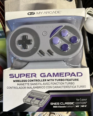 Super GamePad My Arcade Wireless Controller W/turbo Feature New In Box - Image 1 of 2