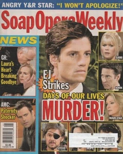 Soap Opera Weekly Nov 28, 2006 JAMES SCOTT-JESSE SOFFER-MELISSA ARCHER-D GRIFFIN - Bild 1 von 1