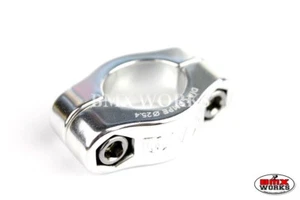 Genuine Dia-Compe MX1500 25.4mm 2 Bolt Seat Clamp Silver - Old School BMX Style - Picture 1 of 1