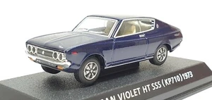 1/64 Konami 1973 NISSAN VIOLET HT SSS BLUE diecast car model - Picture 1 of 3