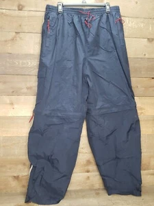 Athletic Works 100% Nylon 2 Stripe Jogging Pants/Shorts Blue XL. - Picture 1 of 6