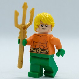 Aquaman LEGO DC Justice League Minifigure from 76000 Aquaman on Ice