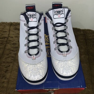 耐克 LeBron Zoom Soldier II United We Rise 尺码 8 款 334098-141 奥林匹克罕见 — 第 1/4 张图片