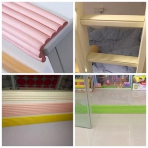 2M Self Adhesive Foam Wallpaper Skirting Sticker Bumper Strip for Table Edge DIY - Picture 1 of 28