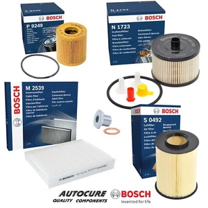 KIT DE SERVICIO COMPLETO FILTRO BOSCH PARA FORD KUGA ZETEC 2.0 TDCI MK1 C394 - Imagen 1 de 1