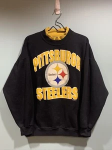 Vintage 1995 NFL NFL Pittsburg Steelers Sweatshirt Dodger Tag Sz XL Crewneck USA - Picture 1 of 11