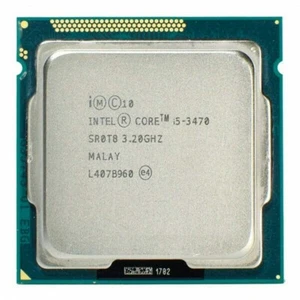 Intel Core i5-3470 SR0T8 3.20GHz/1MB/6MB Socket 1155 H2 CPU 5GT/s Quad-Core! - Picture 1 of 1