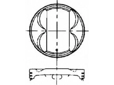 Pistón Eagle Vision 1996-1997 potencia sellada 94395ZGTK 3,5 L V6 Foto 1 de 2
