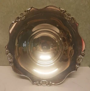 CESTELLO CESELLATA A MANO BAGNO ARGENTO originale Artigianale DIAMETRO 30CM - Foto 1 di 1