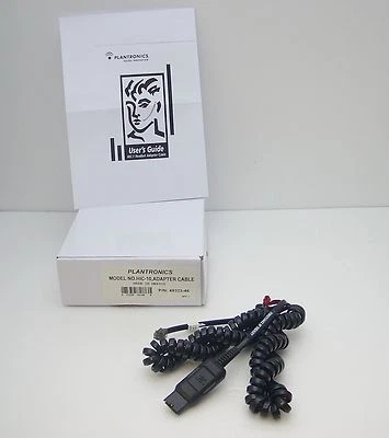 Plantronics HIC-10 cable for Avaya 1408 1416 2410 2420 5410 5420 6416 6424 9408 - Image 1 of 2