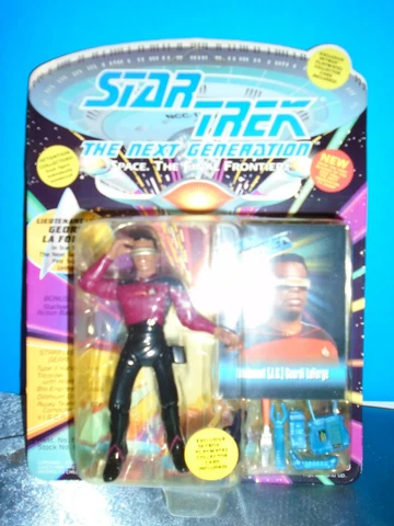 Star Trek - NG (Playmates) Lieutenant (JG) Geordi LaForge First Season Uniform Cover