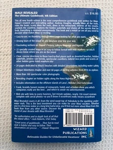 Maui Revealed: The Ultimate Guidebook, 4th Edition by Andrew Doughty, Soft Cover - Picture 1 of 2