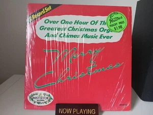 Merry Christmas Over One Hour Of The Greatest Christmas Organ Chime Music 2X LP - Picture 1 of 18