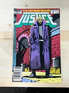 Marvel Comics - Justice #32 - June 1989 - The Big Goodbye - F/VF - Picture 1 of 2