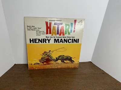 RCA LSP LSM 2559 Hatari Henry Mancini John Wayne Hawks 1962 Vintage Vinyl Record - Image 1 of 2
