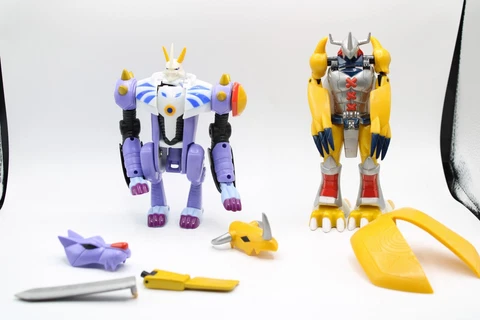 Digimon Omnimon Warp Digivolving Wargreymon Action Figure  ultra rare (A11) Cover