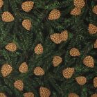  1/2 Meter Christmas Pine Coner Sewing Material Quilting Fabric 