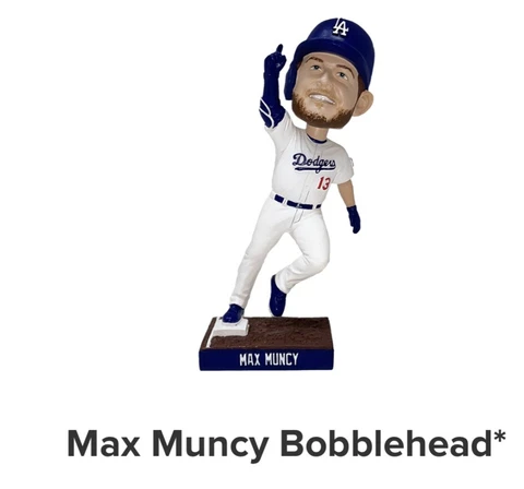 Dodgers Max Muncy Bobblehead SGA 7/25/23 PRESALE Cover