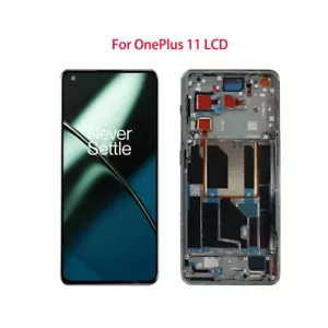 AMOLED 6.7" pour OnePlus 11 1+11 CPH2449 Écran LCD Vitre Tactile Numériseur avec Fr - Photo 1/11