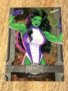Skybox Marvel Metal Universe Avengers #77 She-Hulk 2024 - Imagen 1 de 2