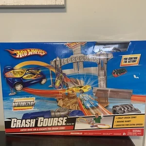 NEU Hot Wheels Motorized Crash Course Starter Set Sealed 2009 Rare R1704 - Bild 1 von 10