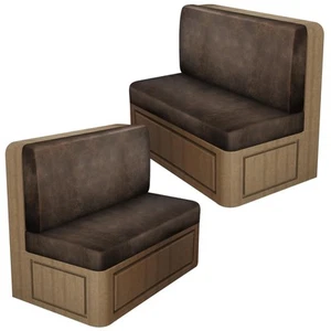 Fundas de cojín de comedor de cuero para autocaravana - funda de cojín elástica para cámper... - Imagen 1 de 7