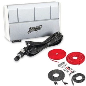 Amplificador Stinger SPX700X4 700W RMS 4 canales clase D Powersports con kit de amplificador - Imagen 1 de 21