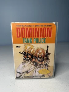 Dominion Tank Police - Act 1-4 (DVD, 1999) Nice Condition - Imagen 1 de 5