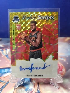 2019-20 Panini Mosaic Basketball Rookie Scripts #20: Bruno Fernando Gold/25 - Imagen 1 de 2