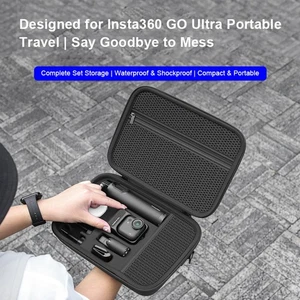 Storage Bag for Insta 360 GO Ultra Carrying Bag Protective Case Hard Shell Cover - Picture 1 of 11