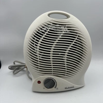 HOLMES HFH113 FAN FORCED HEATER WHITE WORKS 100% LOW HIGH POWER - Image 1 of 4