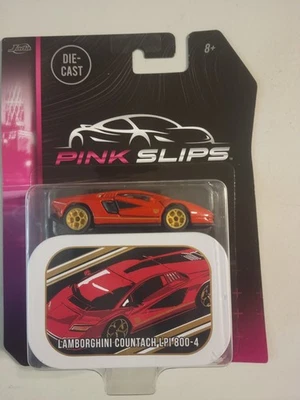 Jada 粉色拖鞋红色兰博基尼 Countach LPI 800-4 2024 — 第 1/3 张图片