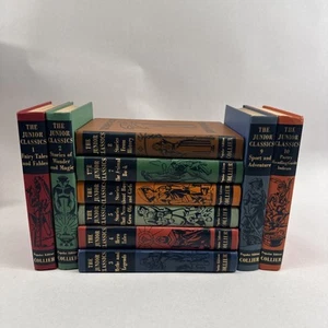 Collier's Junior Classics The Young Folks Bücherregal 1-10 Komplettsatz 50er Jahre - Bild 1 von 20