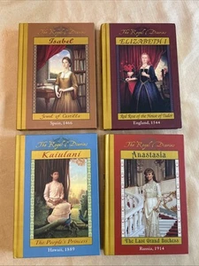 Lot Of 4 The Royal Diaries Hardcover Books Scholastic - Picture 1 of 8
