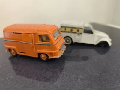 1/43 Jrd Citroën 2 CV Secours Routier Français - Cij Europarc Estafette Renault - Photo 1/4