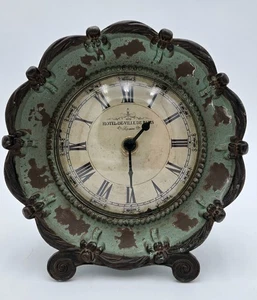 Hotel DeVille De Paris Clock 6" Table Mantel Vintage Retro Cottagecore Style - Picture 1 of 9