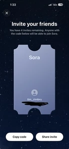 Sora 2 Invite Code DIRECT MESSAGE OPEN AI INVITE CODE SORA 2 FAST DELIVERY! - Picture 1 of 1