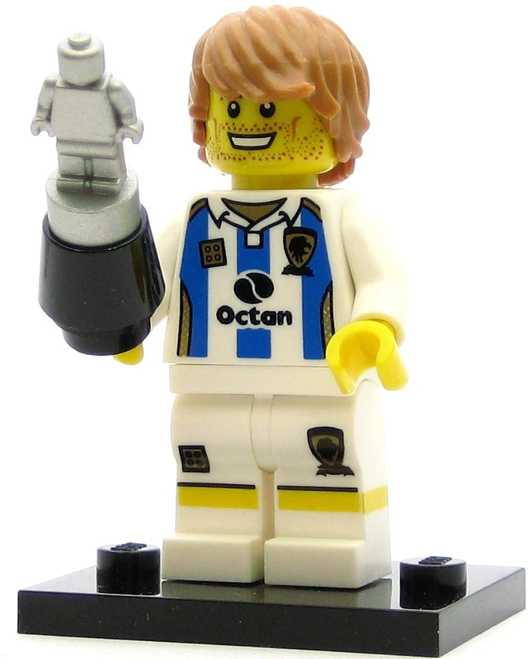 LEGO Minifiguras Serie 4 Jugador de Fútbol (Genuino) Foto 1 de 1