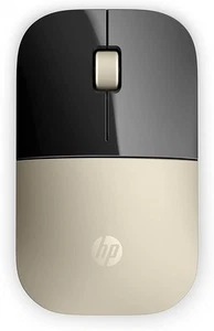 HP Z3700 Gold 2.4 GHz USB Slim Wireless Mouse with Blue LED 1200 DPI Optical Sen - Bild 1 von 6