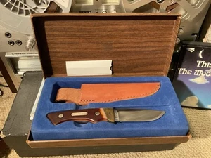 Vintage Schrade The Old-Timer 130T Fixed Blade Knife & Sheath & Presentation Box - Picture 1 of 9