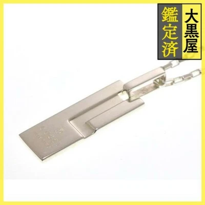 Colgante Gucci G Logo Cadena Plata 925 50cm Usado Un Estado De Japón Foto 1 de 4