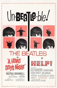 NEW The Beatles Concert Tour Poster Print Art Canvas Music Songs Free Shipping - Picture 1 of 4